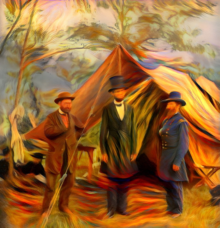Lincoln, McClelland & Pinkerton at Antietam 