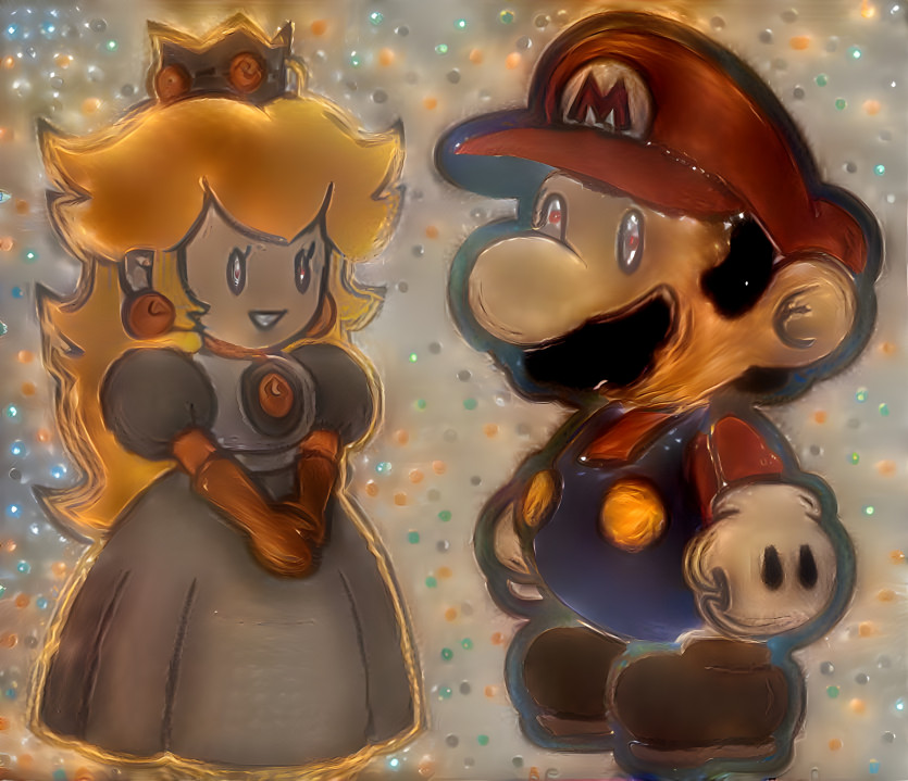 Mario, and Peach BBF!