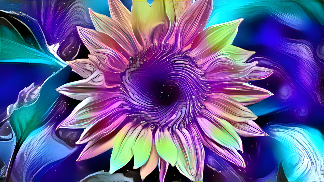 Sunflower | Colorful Abstract