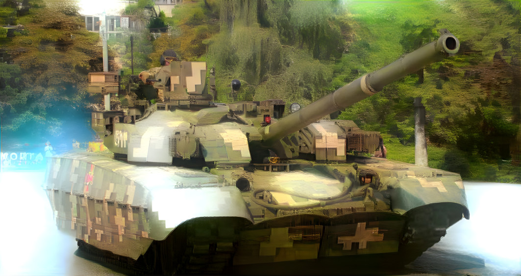 Ukrainian Tank T-84 "Rampart"