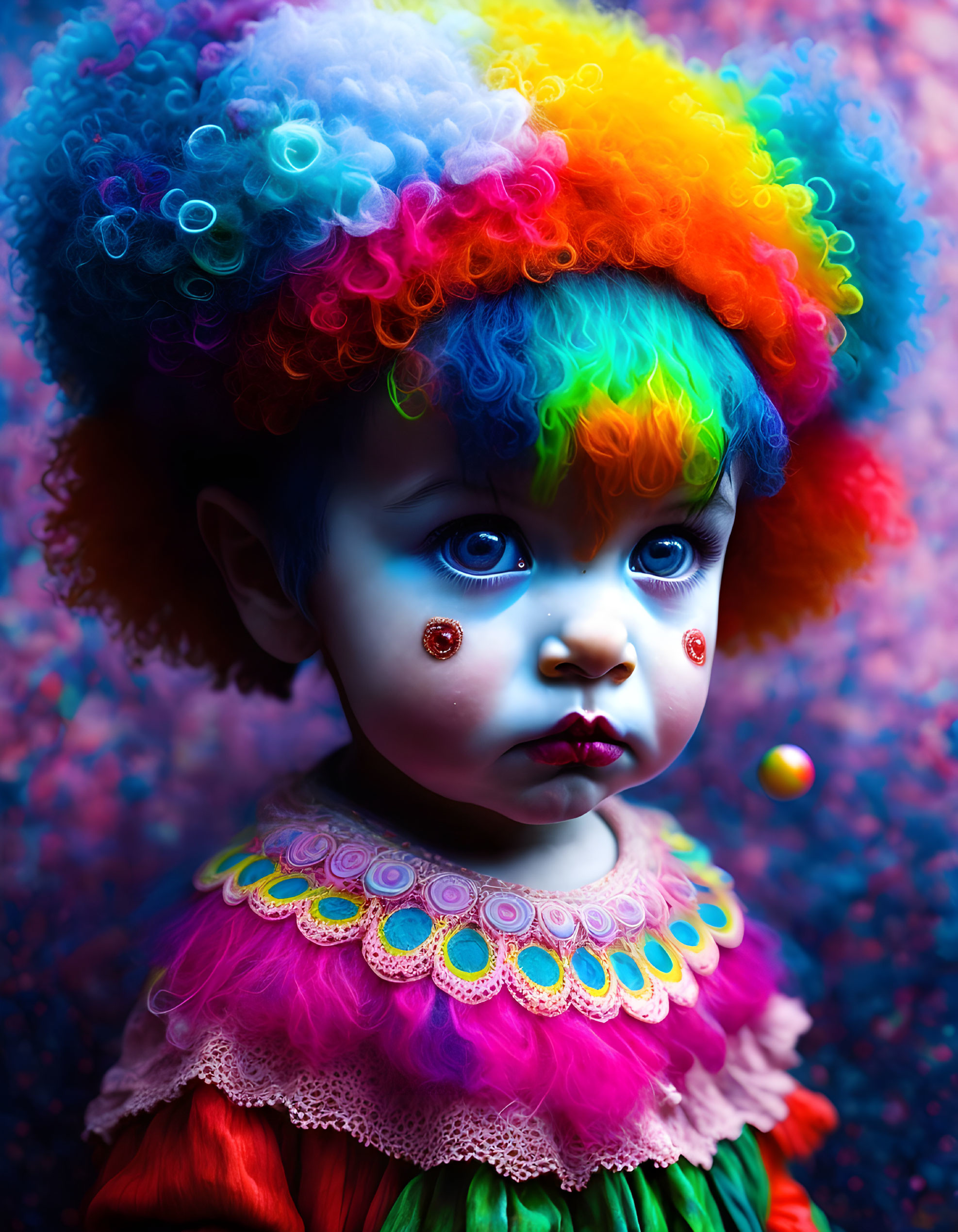 Enchanting Baby Clown