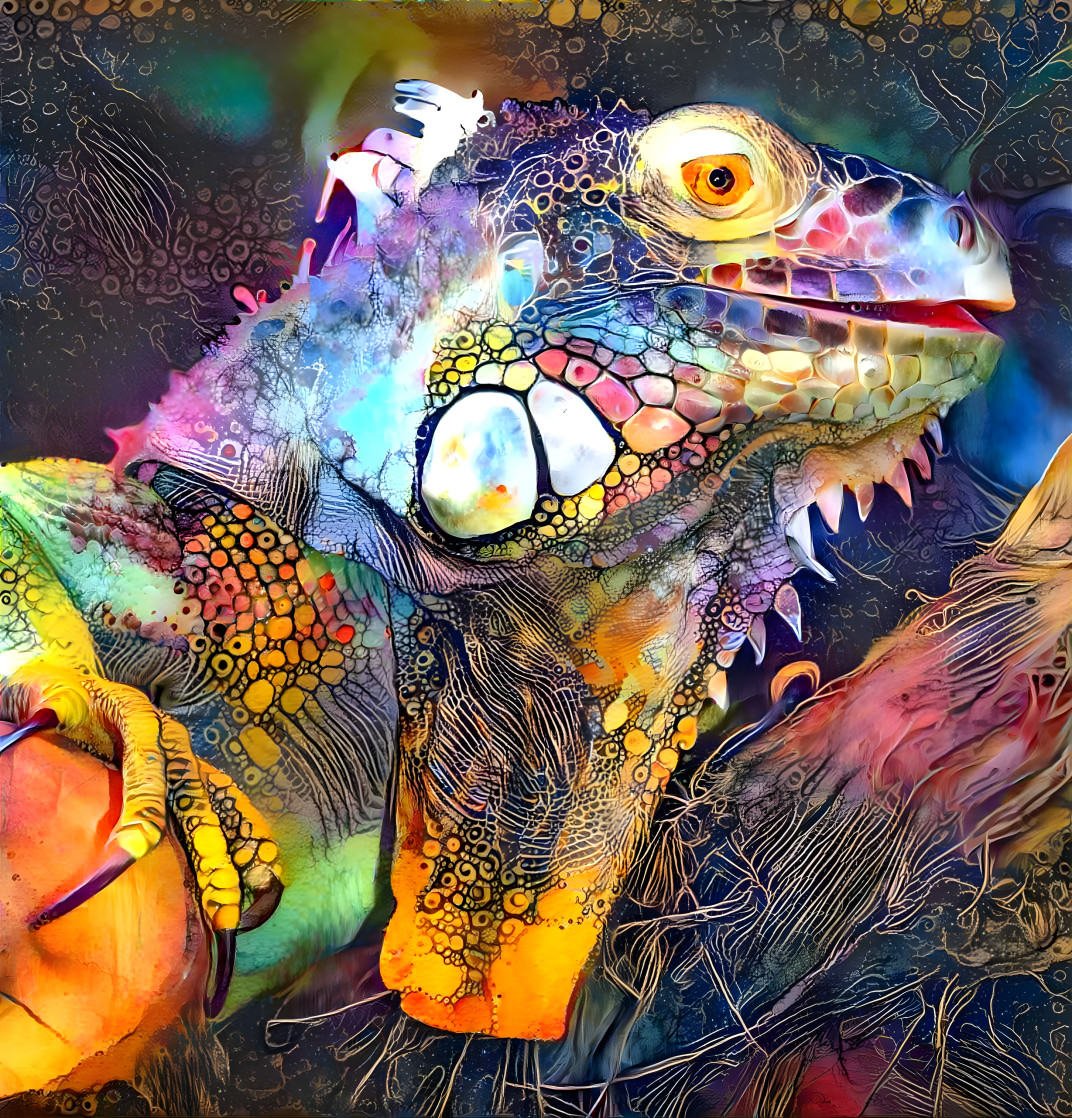Rainbow Iguana 