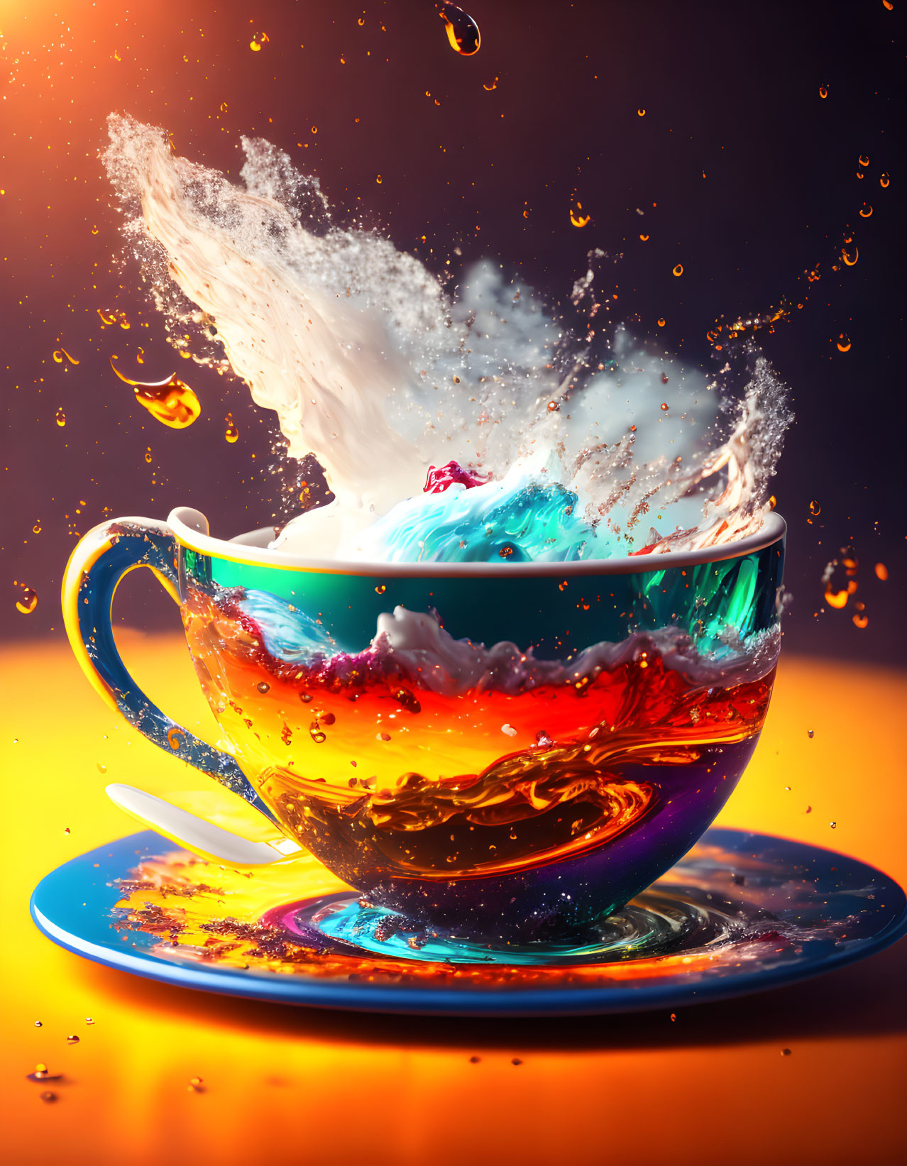 tea cup of storm
