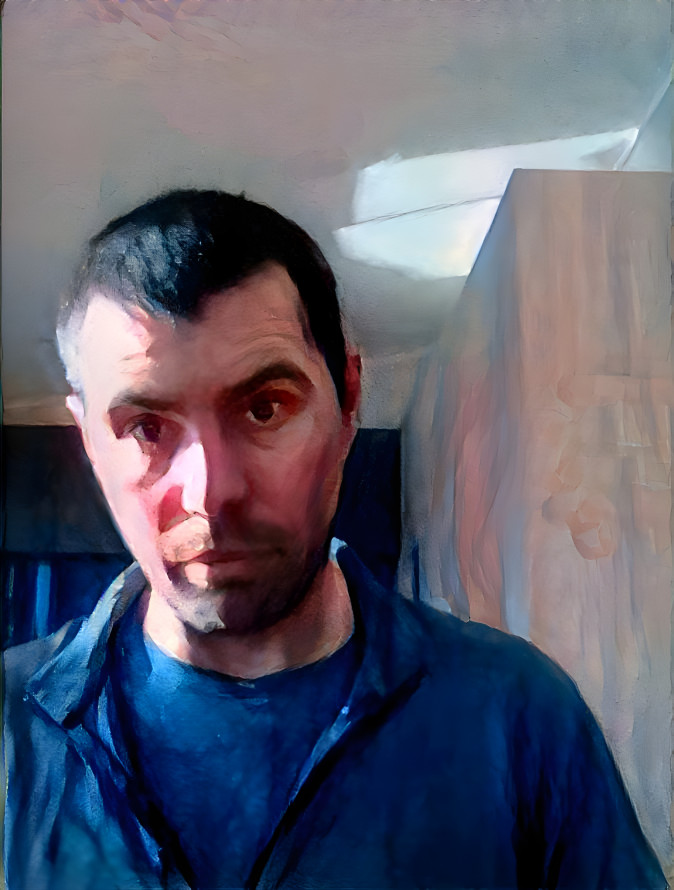 Watercolour Self Portrait