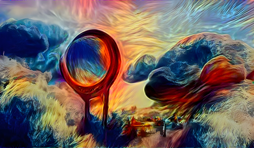 What if every cloud were a magnifying glass