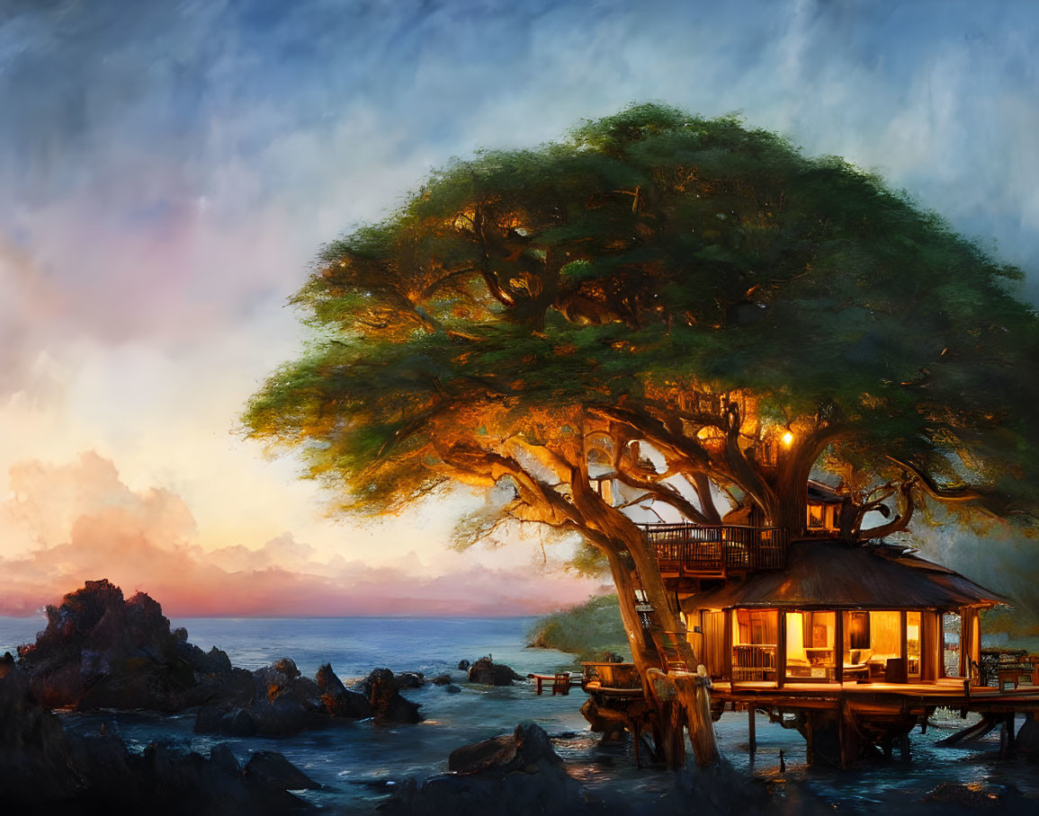 Treehouse on the Water