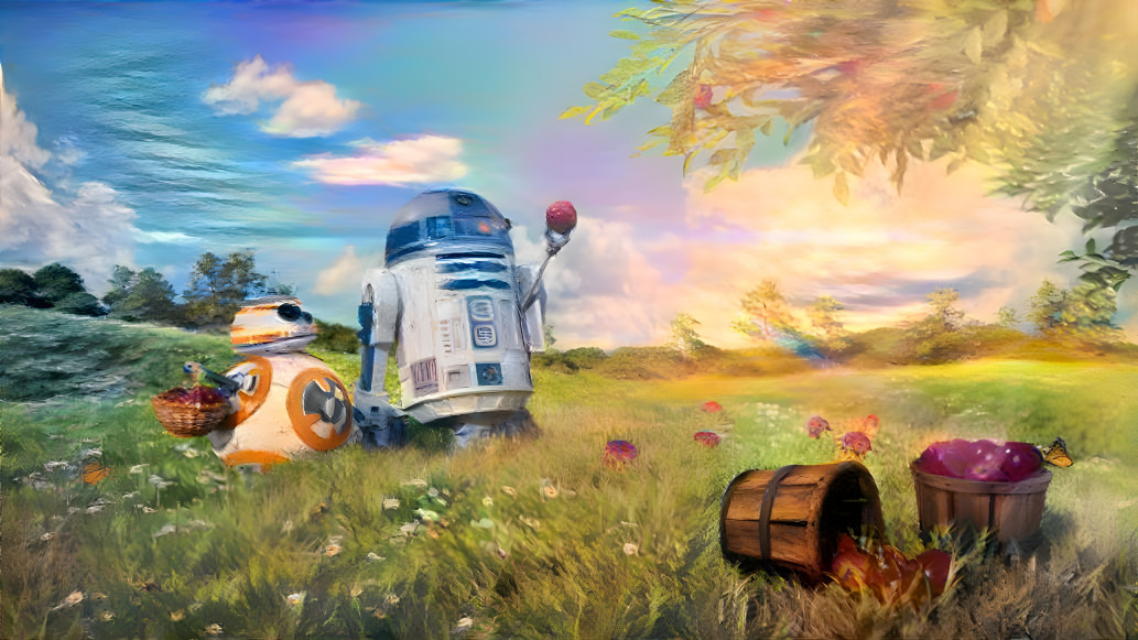 R2D2 and BB8