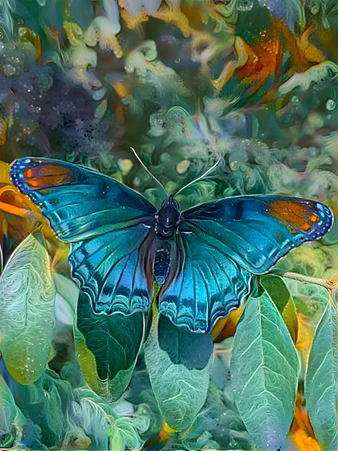 Blue  Butterfly