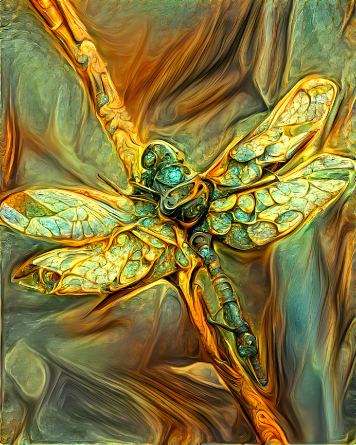 Golden Dragonfly 