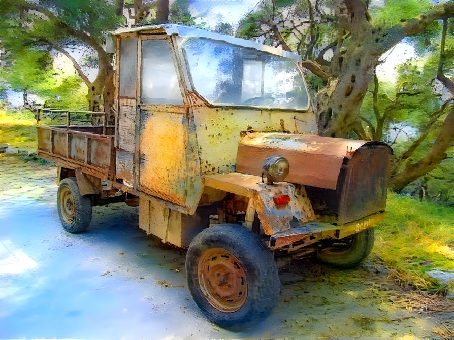 Rustic vehicle