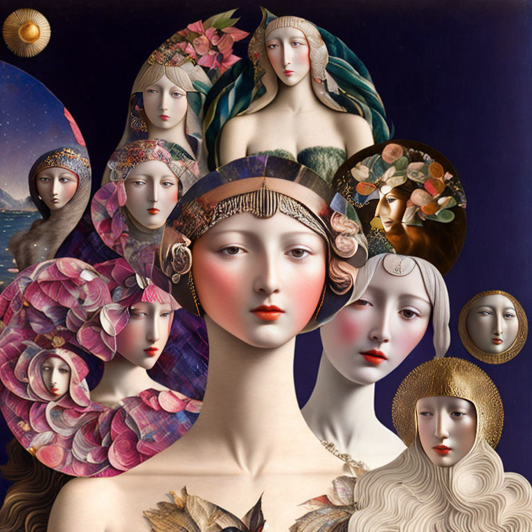 Many faces of Venus 