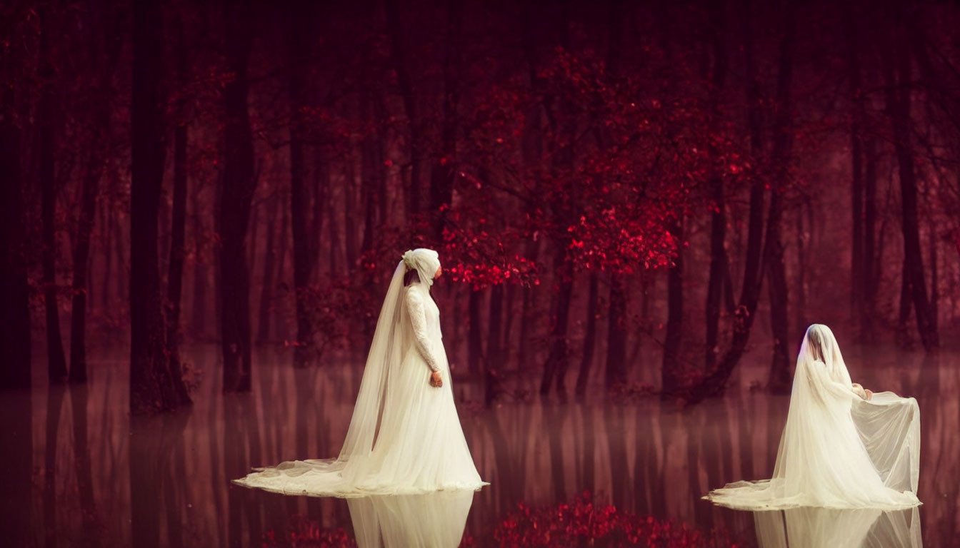 Spirits of the red forest 