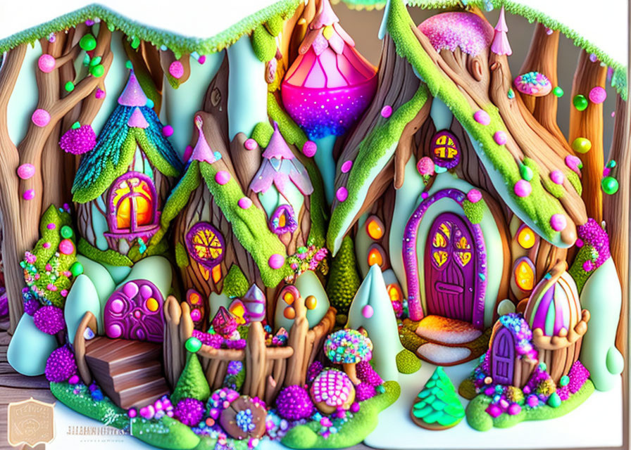 Enchanted Treehouse Cake
