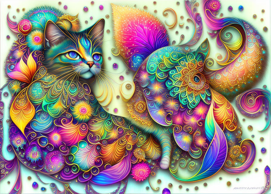 Cats Emerging From Chaos Creation