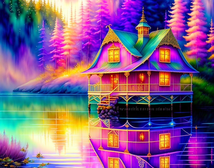 Enchanted Lakeside Dreamhouse
