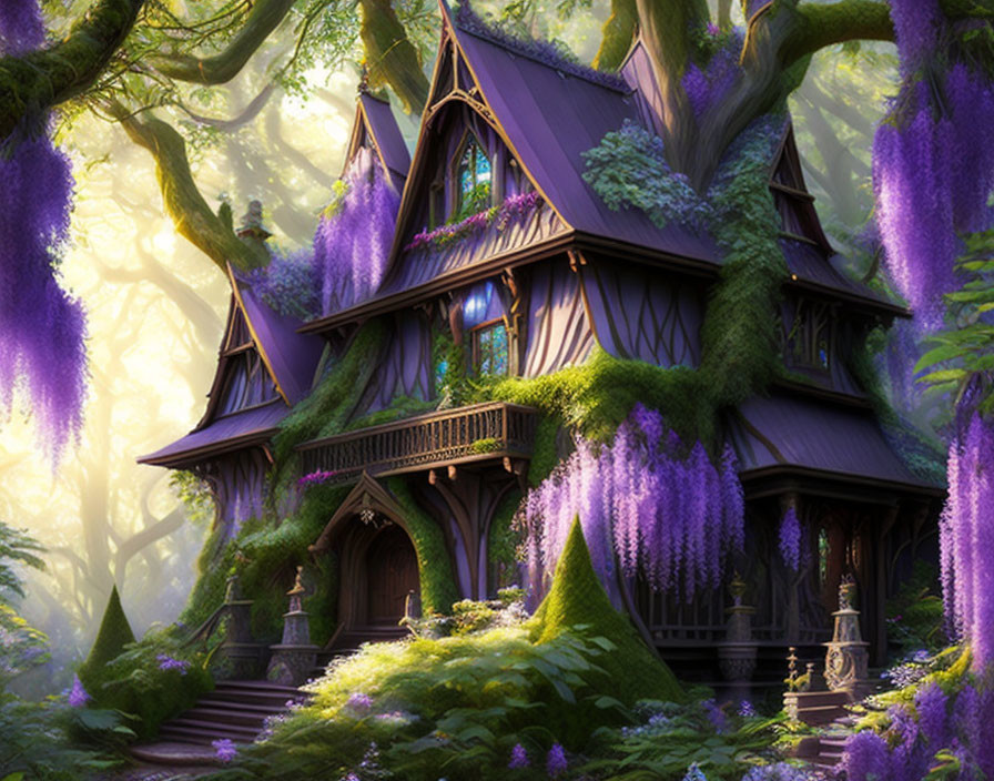 Wisteria Mansion of the Elves
