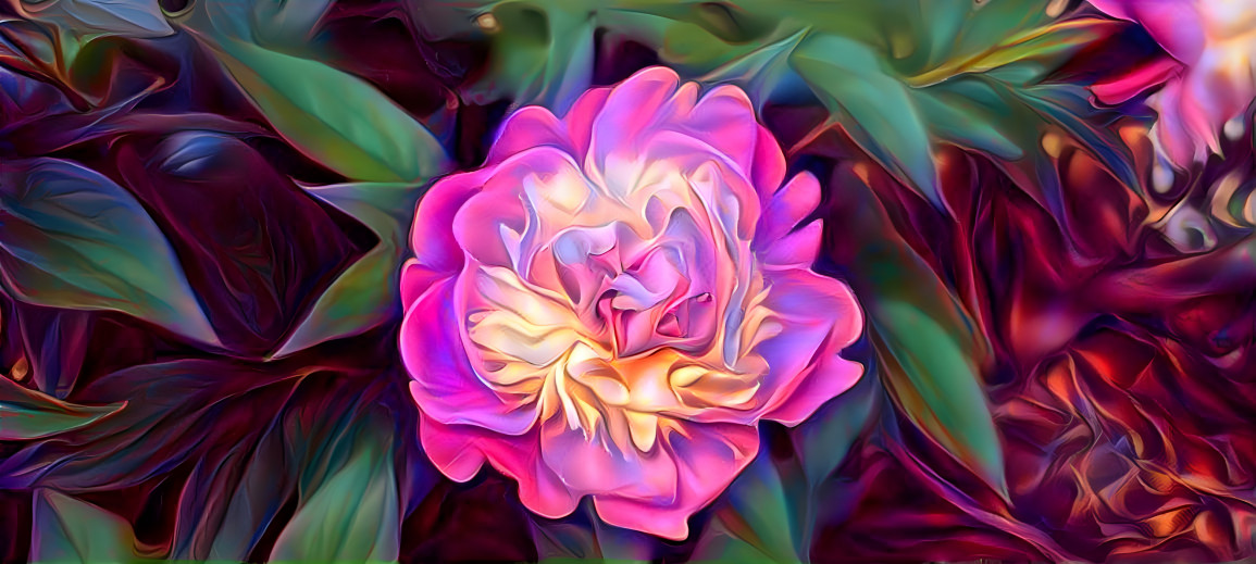I Am Here Once Again to Bring You a Peony 