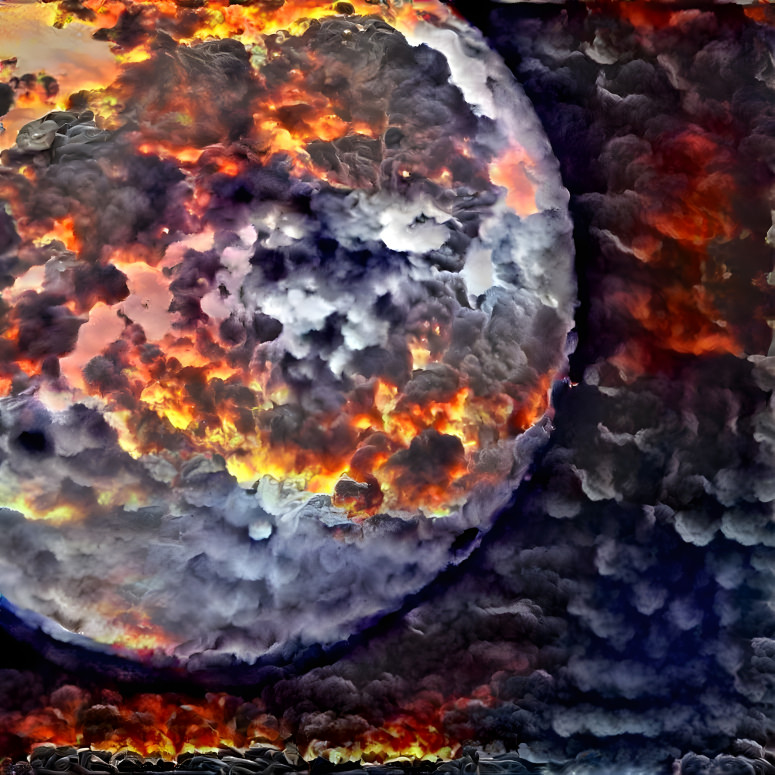 Moon On Fire