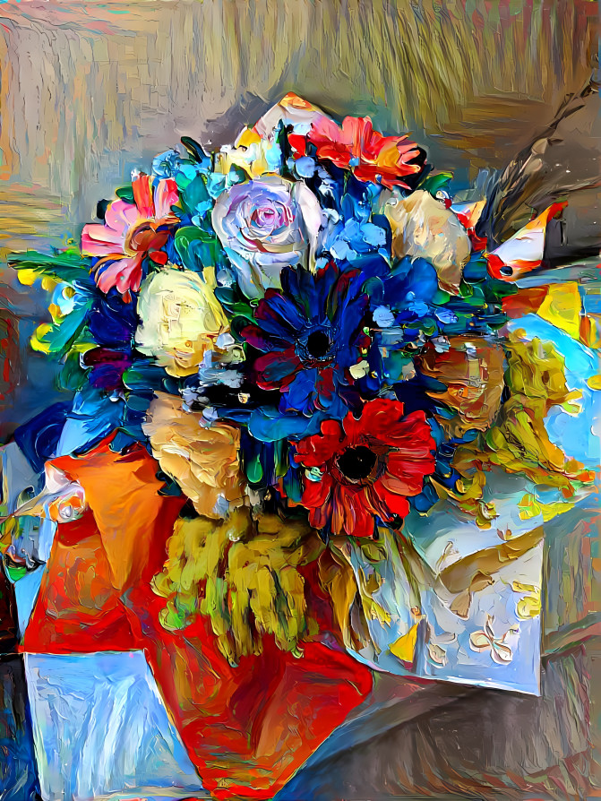 Bouquet of flowers for my wife