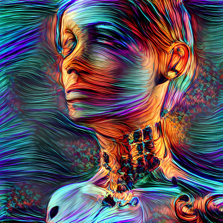 Cyborg woman