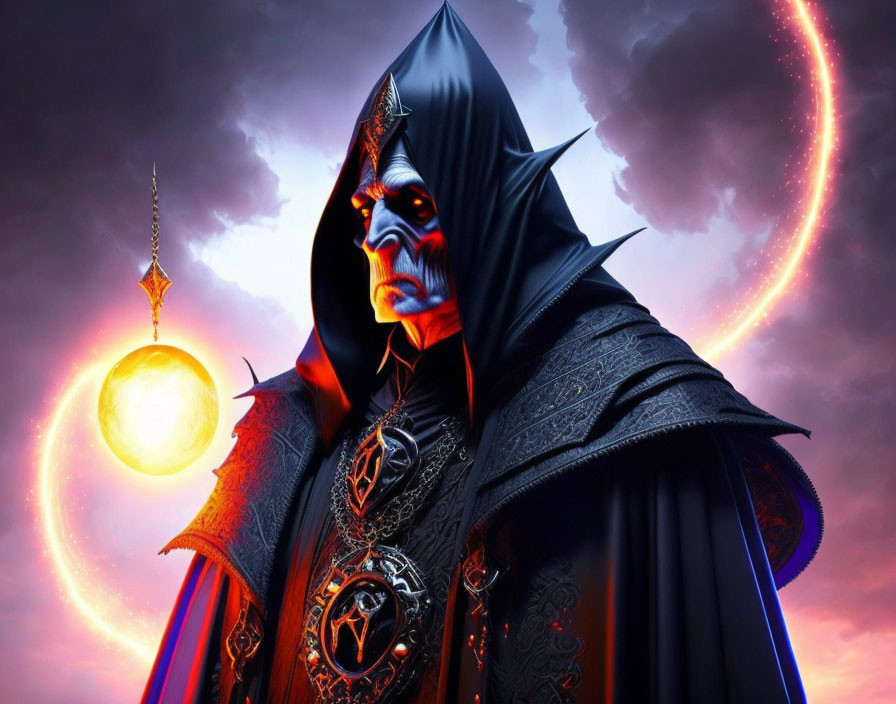 ominous high gothic priest of doom