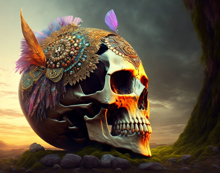 magical skull of the shaman