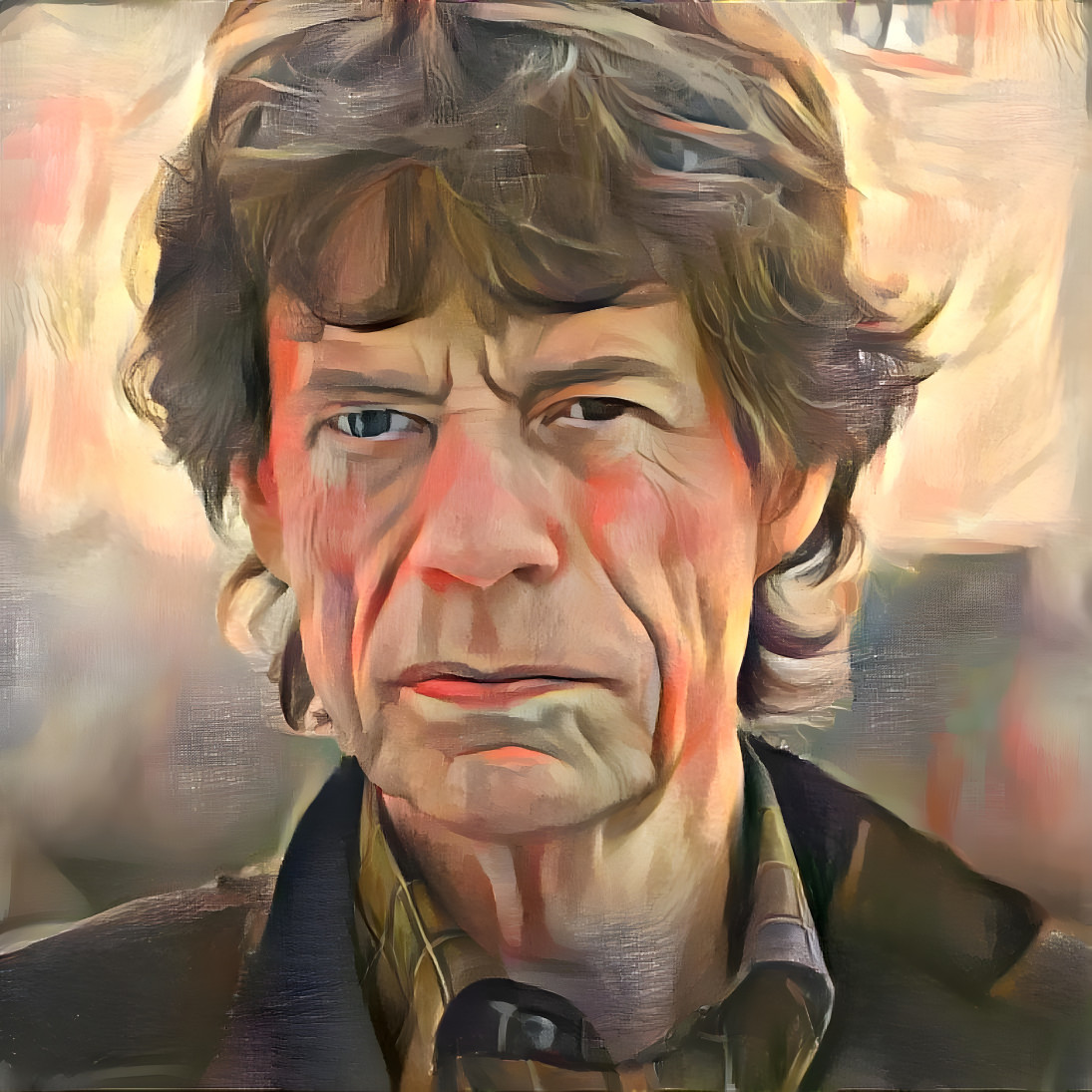 Portrait of Mick Jagger