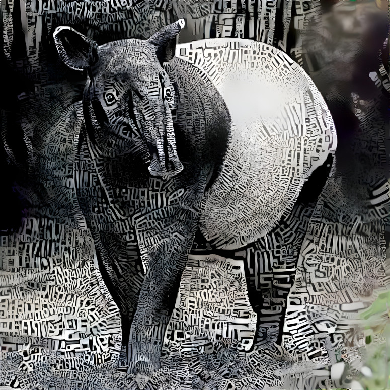Indian Tapir