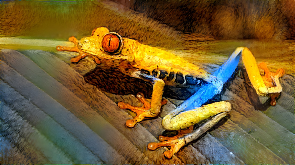Van Gogh Frog