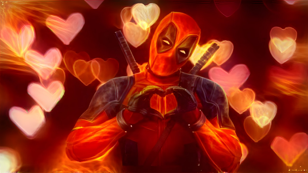 Deadpool - Heart In Flames