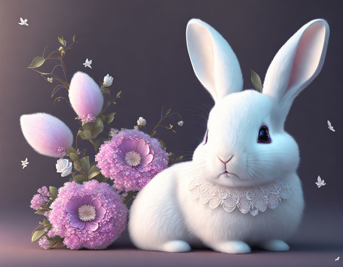 Cute and adorable bunny