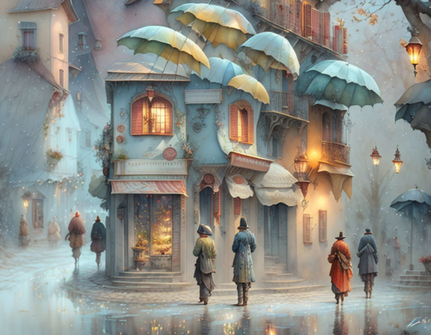 The house of umbrellas