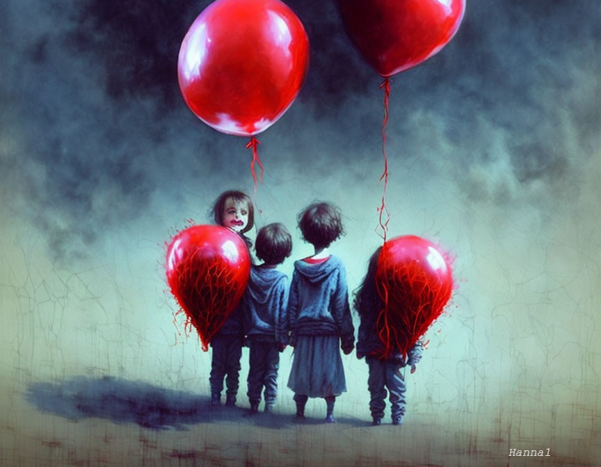 Red ballons
