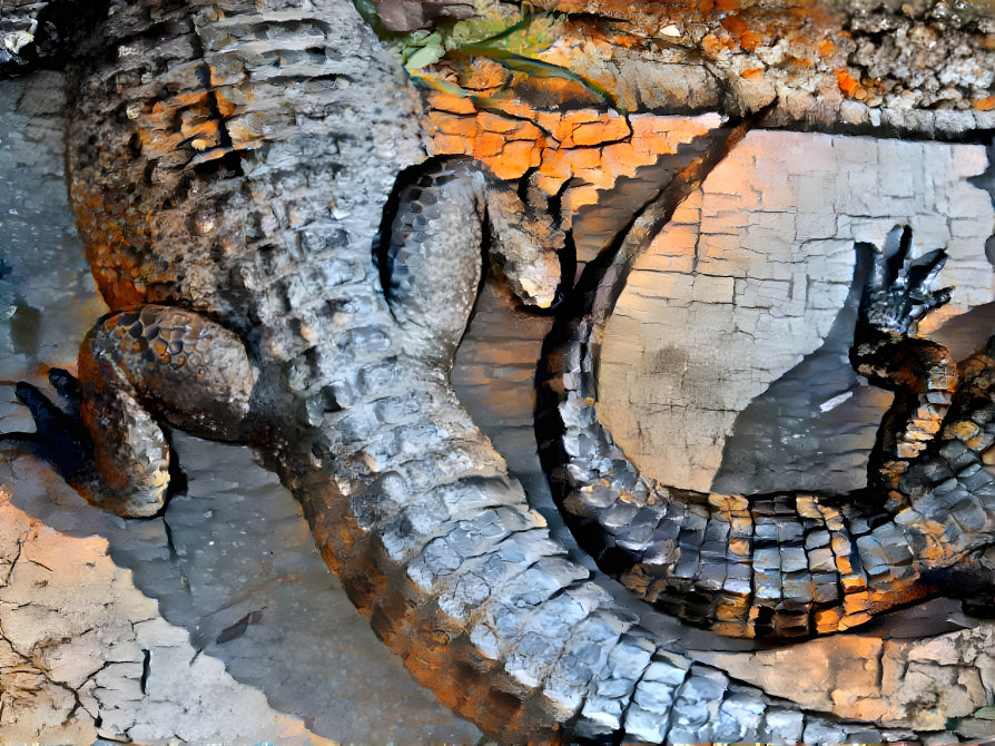Reptilian mosaic