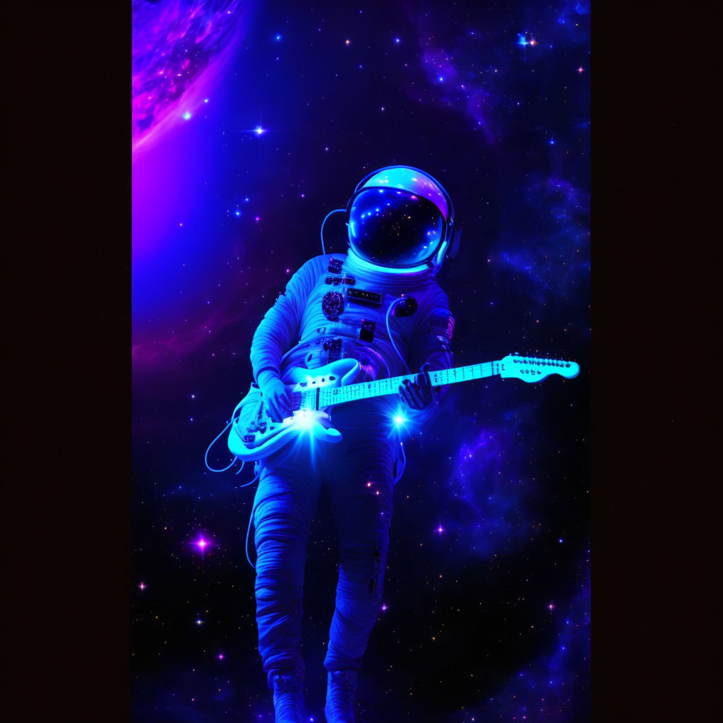 Astronaut Guitarist // Luc