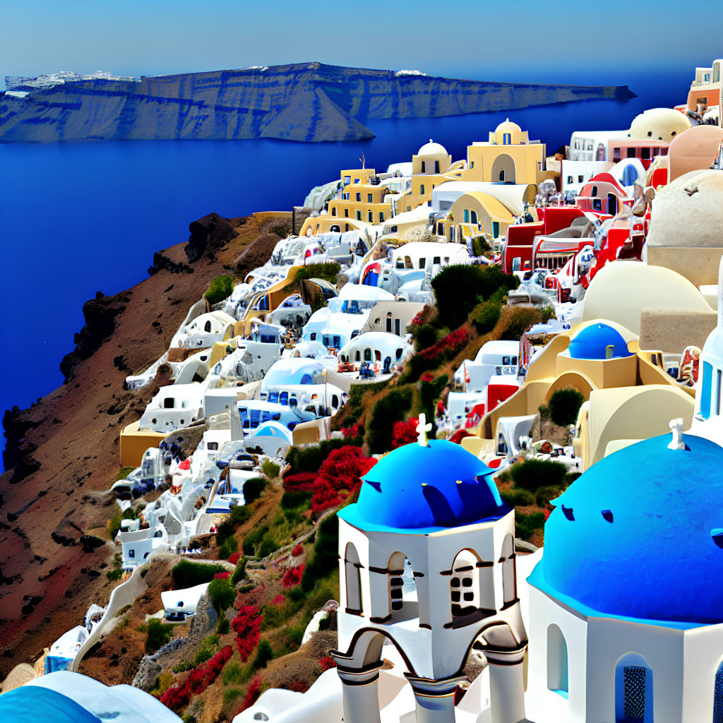 Greek Island Architecture: Whitewashed Buildings and Blue Domes