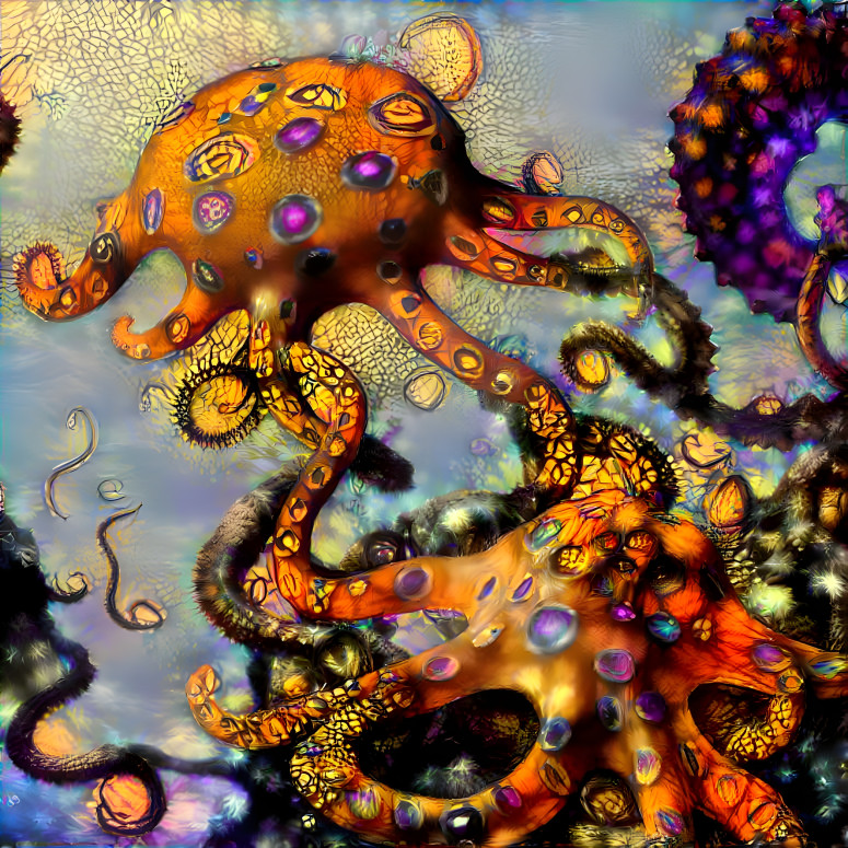 Octopi tentacle tangle