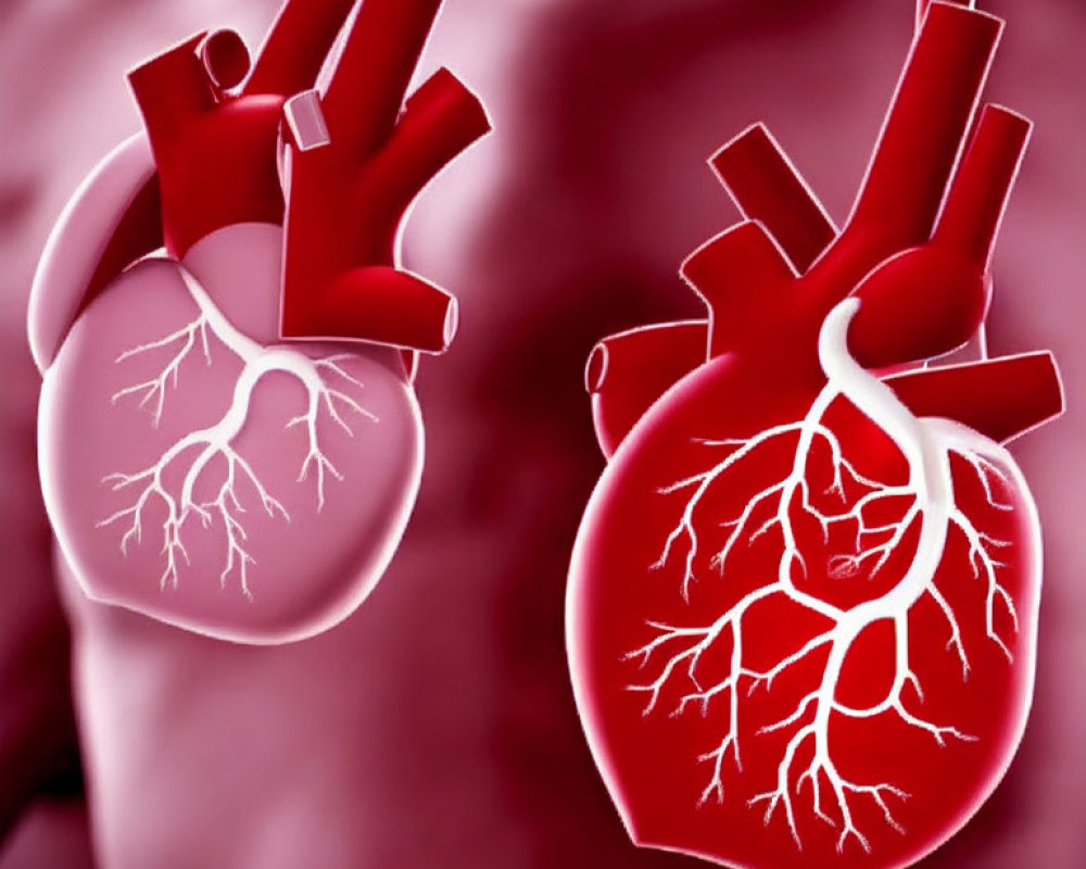 Visual Comparison: Healthy vs. Coronary Artery Disease Heart