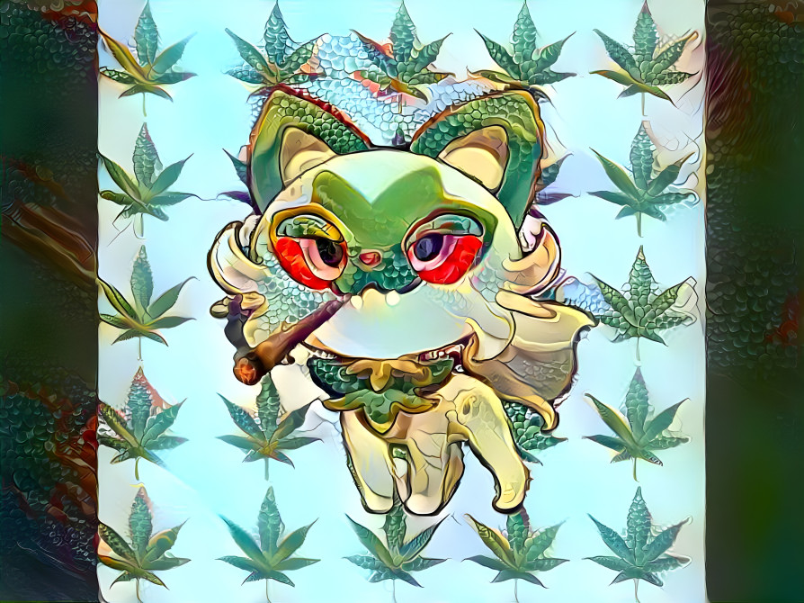 Weed cat