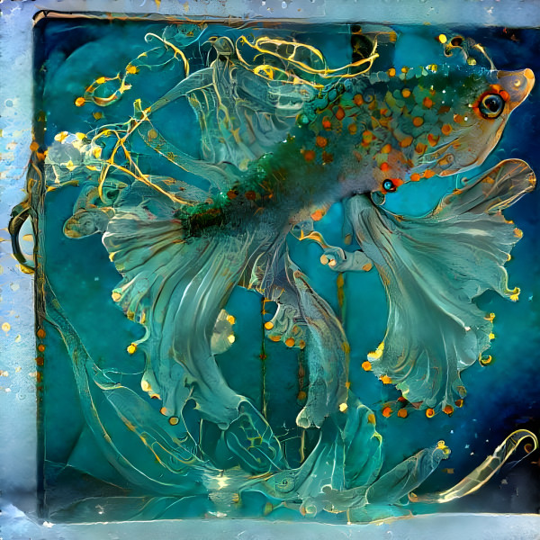 Lalique Crystal Fish