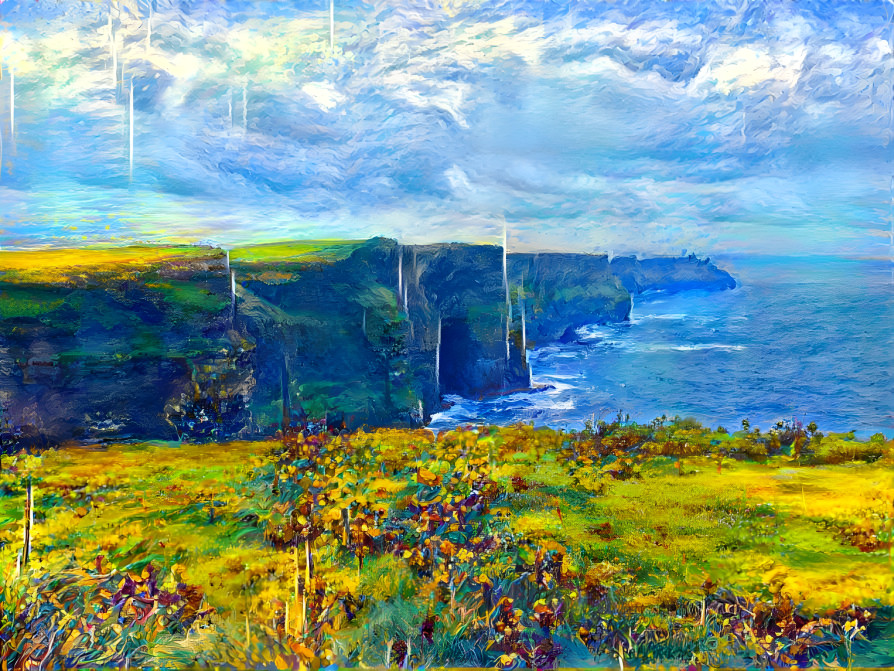 irish cliffs