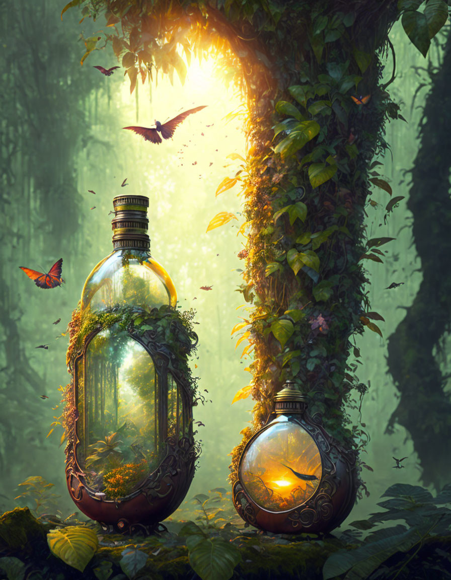 Jungle in the bottle