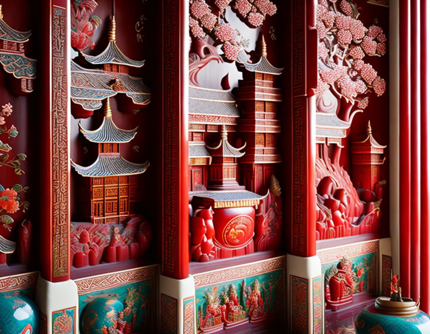 Traditional Chinese temples