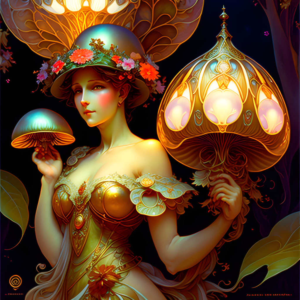 mushroom goddess