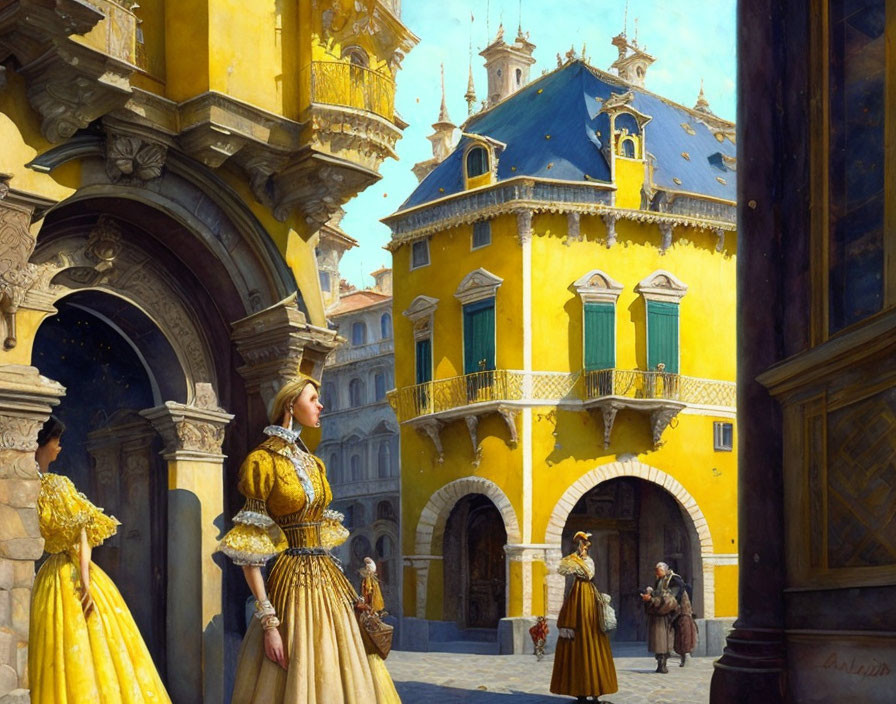 Yellow in Italy
