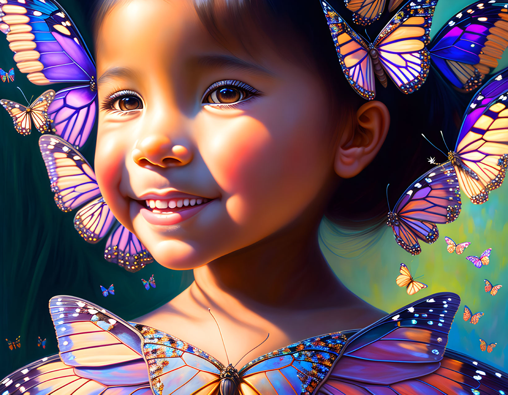 Butterfly queen: