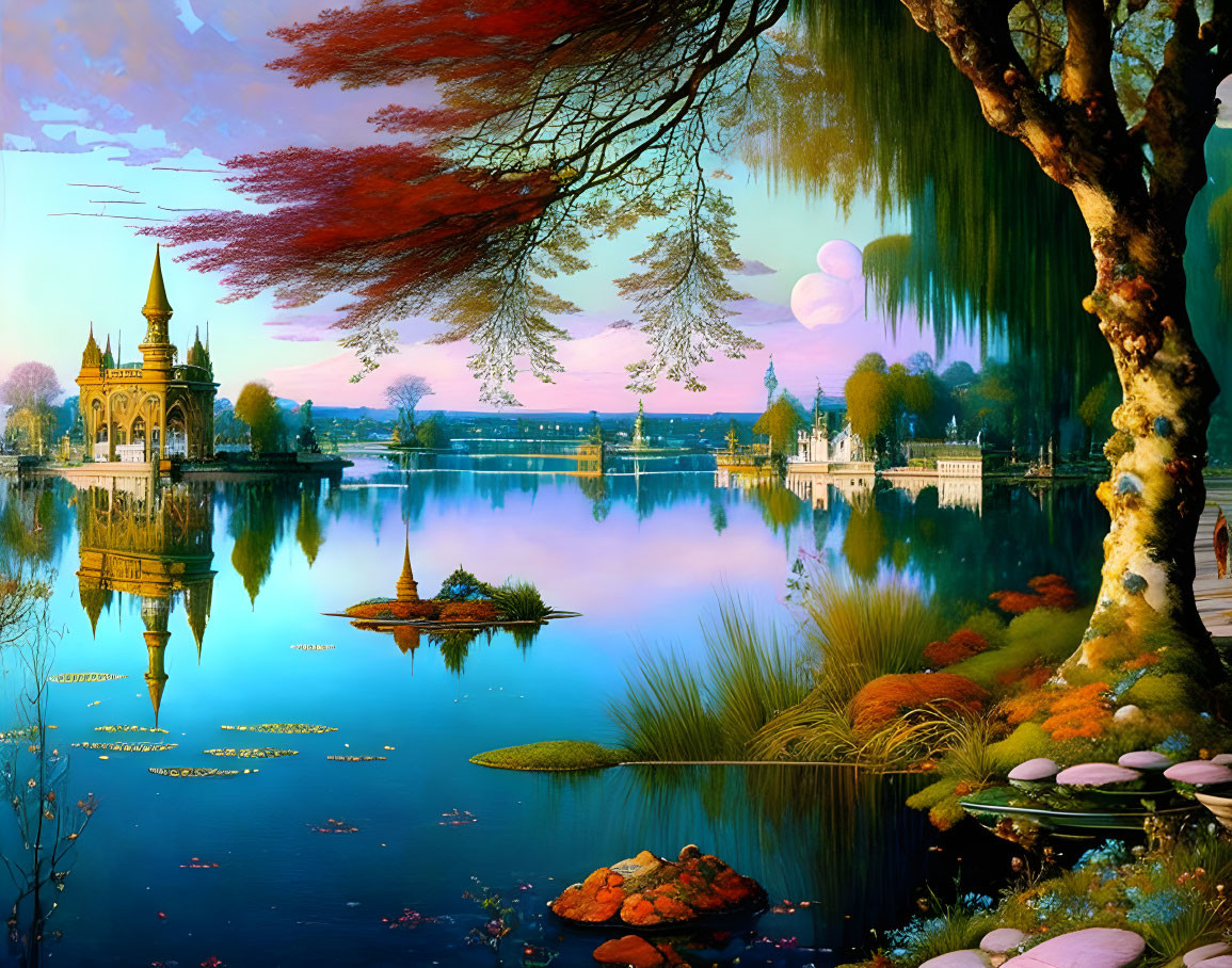  landscape, lake