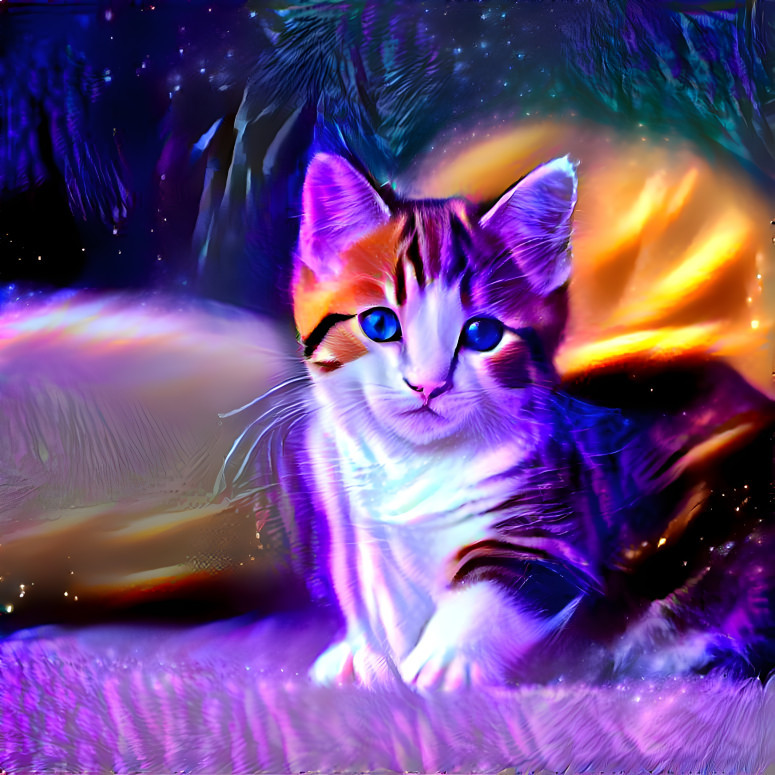 Abstract Space Kitten