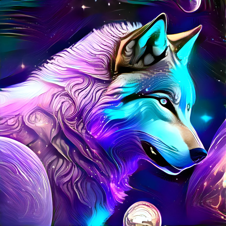 Abstract Space Wolf