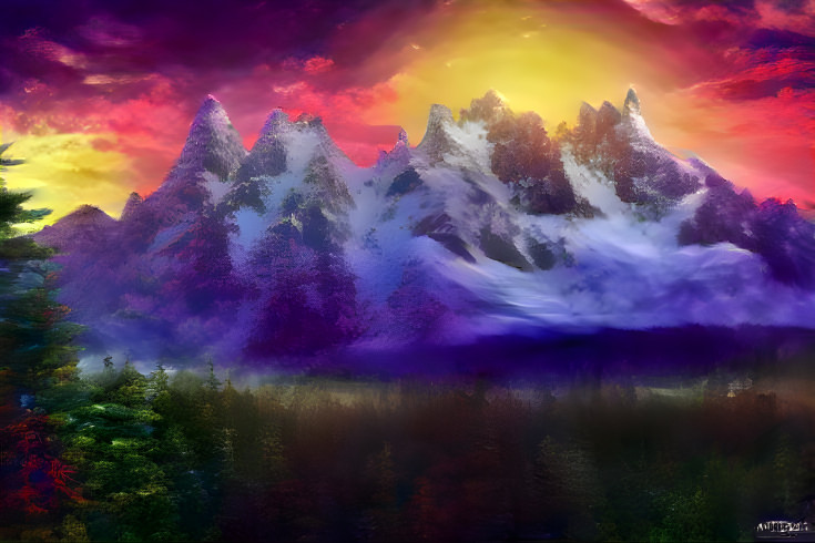Fantasy Mountains
